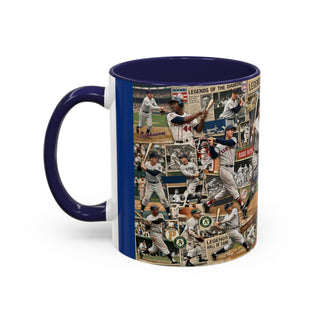 Baseball Legends Collage Mug | Accent Coffee Mug 11oz 15oz