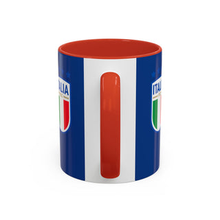 Italia Crest Mug | Accent Coffee Football Mug
