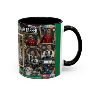 Cristiano Ronaldo Champions League Collage Mug | Coffee Cup