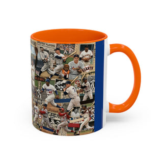 Baseball Legends Collage Mug | Accent Coffee Mug 11oz 15oz