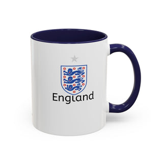England Three Lions Crest Mug | Accent Coffee Mug