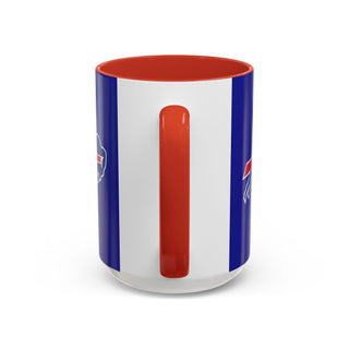 Buffalo Bills Accent Coffee Mug — NFL Team Logo 11/15oz