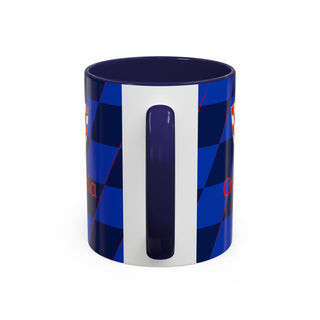 Croatia Football Crest Mug | Accent Coffee Mug 11oz 15oz