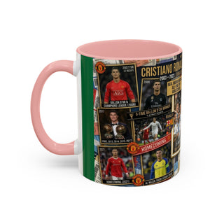 Cristiano Ronaldo Champions League Collage Mug | Coffee Cup