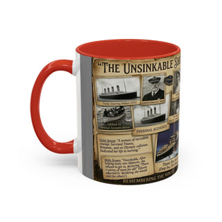 Titanic History Timeline Mug | Accent Coffee Mug