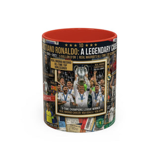 Cristiano Ronaldo Champions League Collage Mug | Coffee Cup