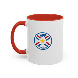 APF Paraguay Soccer Logo Mug | Accent Coffee Mug 11oz 15oz