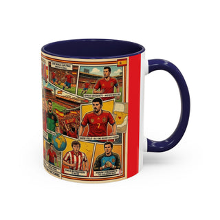 La Selección de España Soccer Legends Mug | Accent Coffee Mug 11oz or 15oz