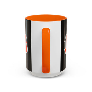 Cincinnati Bengals Black Accent Coffee Mug — Team Logo Fan Mug (11/15 oz)