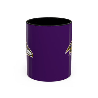 Baltimore Ravens Accent Coffee Mug — NFL Team Fan 11/15oz
