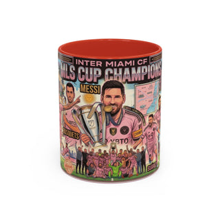 Inter Miami 2025 Season Accent Coffee Mug | Soccer Team Memorabilia