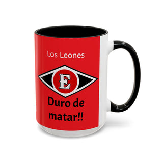 Los Leones del Escogido Logo Mug | Duro de Matar coffee mug