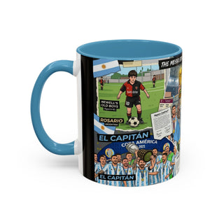 Messi Mugumentary Collage Mug | Accent Coffee Mug