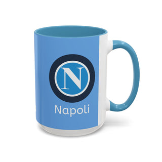 SSC Napoli Coffee Mug | Accent Color Ceramic Mug 11oz 15oz