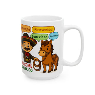 Welcome to Mexico character mug | Ceramic Mug 11oz 15oz