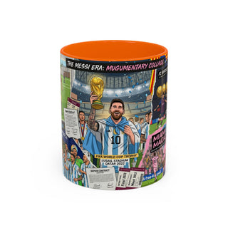 Messi Mugumentary Collage Mug | Accent Coffee Mug