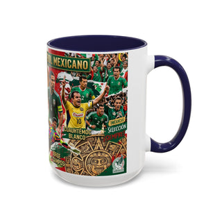 Selección Mexicana Football Collage Mug | Mexico Football Legends 11oz 15oz