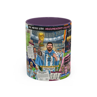 Messi Mugumentary Collage Mug | Accent Coffee Mug