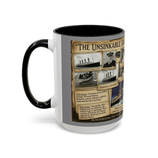 Titanic History Timeline Mug | Accent Coffee Mug