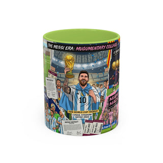 Messi Mugumentary Collage Mug | Accent Coffee Mug