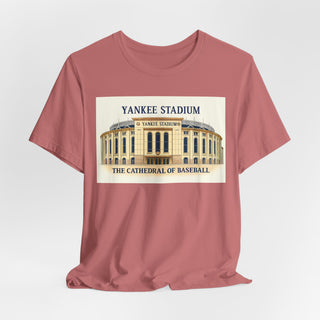 Yankee Stadium Vintage Tee, T-Shirt | Nostalgic Baseball Fan Apparel