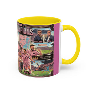 Inter Miami 2025 Season Accent Coffee Mug | Soccer Team Memorabilia