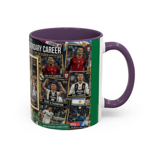 Cristiano Ronaldo Champions League Collage Mug | Coffee Cup
