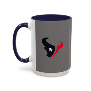 Houston Texans Accent Coffee Mug — 11/15oz Team Logo Fan Gift