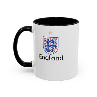 England Three Lions Crest Mug | Accent Coffee Mug