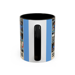 Napoli All-Time Legends Mug | Maradona Collage Coffee Mug