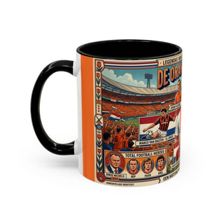 Oranje Legends Portrait Mug | Accent Coffee Mug