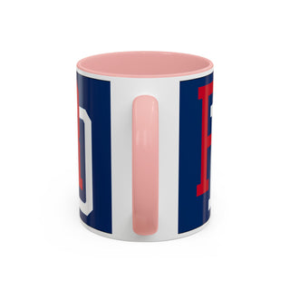 Platano Power Monogram Mug | Accent Coffee Mug | DR Baseball Logo Mug | Dominican Republic Logo Mug