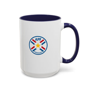 APF Paraguay Soccer Logo Mug | Accent Coffee Mug 11oz 15oz