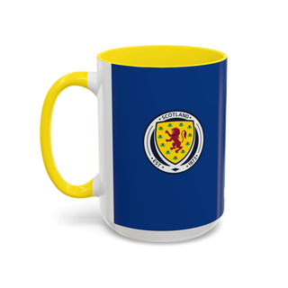 Scotland Football Mug | Scottish Thistle Coffee Cup 11oz 15oz