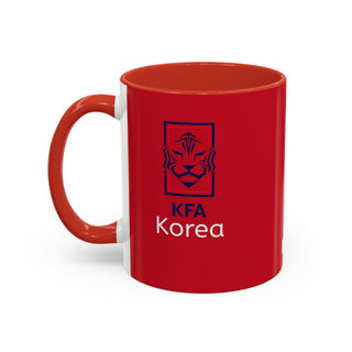 Korea Football Logo Coffee Mug | Accent Color 11oz 15oz