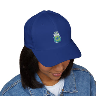 Argentina Football Embroidery Cap