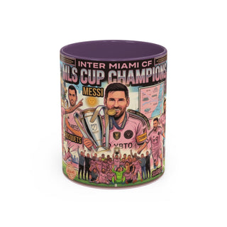 Inter Miami 2025 Season Accent Coffee Mug | Soccer Team Memorabilia