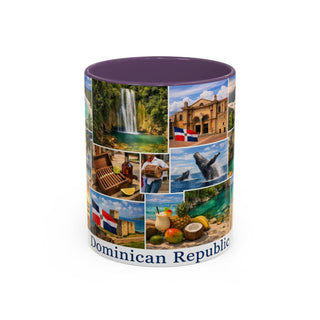 Dominican Republic Photo Collage Mug | Accent Coffee Mug