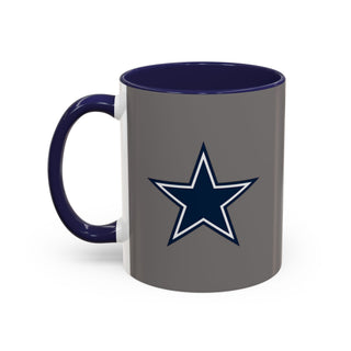 Dallas Cowboys Accent Coffee Mug — 11/15oz Team Logo Football Fan Gift