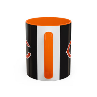 Chicago Bears Accent Coffee Mug — NFL Team Logo (11/15 oz)
