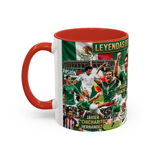 Selección Mexicana Football Collage Mug | Mexico Football Legends 11oz 15oz