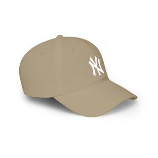 NY Yankees low profile printed logo baseball cap