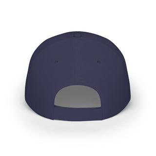 Ecuador Football Crest Printed Low Profile Cap | Navy Football Cap