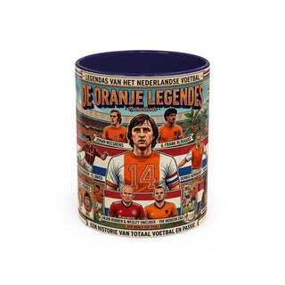 Oranje Legends Portrait Mug | Accent Coffee Mug