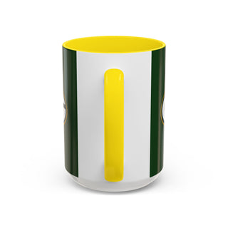 Green Bay Packers Accent Coffee Mug — NFL Team Logo 11/15oz
