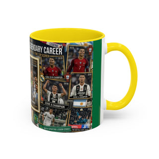 Cristiano Ronaldo Champions League Collage Mug | Coffee Cup