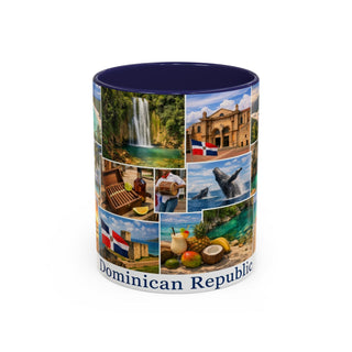 Dominican Republic Photo Collage Mug | Accent Coffee Mug