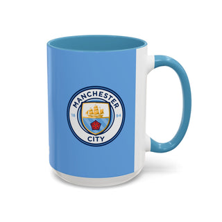 Manchester City Logo Mug | Accent Coffee Mug 11oz 15oz