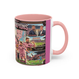 Inter Miami 2025 Season Accent Coffee Mug | Soccer Team Memorabilia