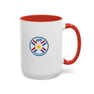 APF Paraguay Soccer Logo Mug | Accent Coffee Mug 11oz 15oz